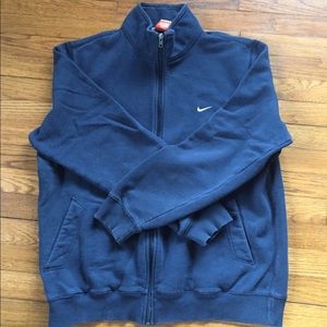NIKE MEN’S FULL ZIP SWEATSHIRT XL NAVY BLUE